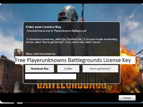 playerunknowns battlegrounds license key